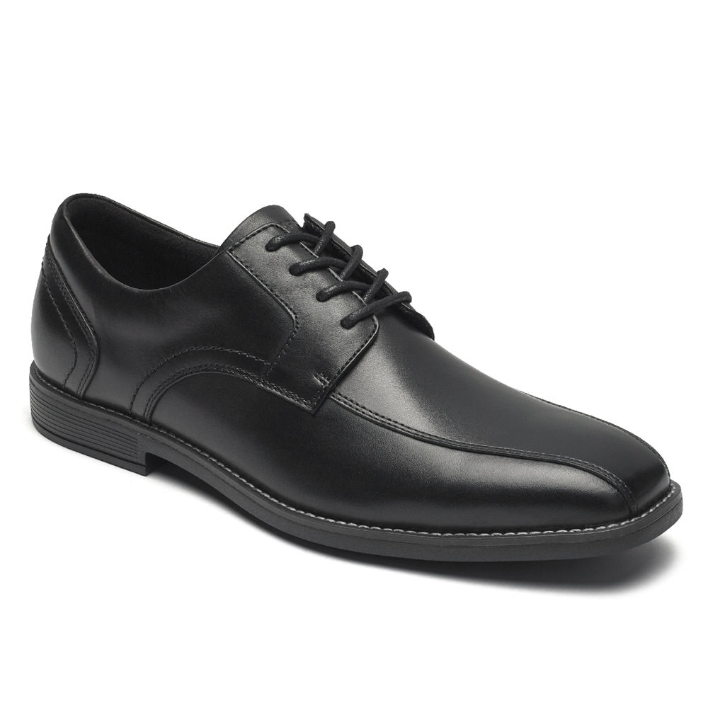Rockport Oxfords Herr Svarta - Slayter Bike Toe - AQXOF0162
